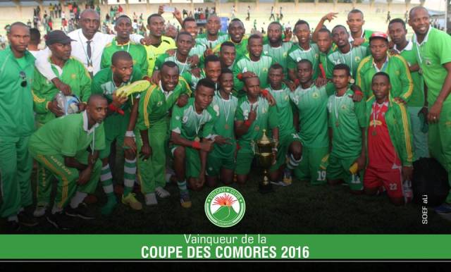Coupe des Comores, Coupe des Comores : Volcan Club de Moroni, vainqueur de l&rsquo;édition 2016, Comoros Football 269 | Portail du football des Comores