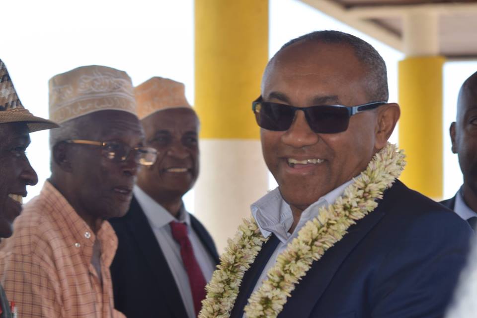 Ahmad, CAF : visite de deux jours du président Ahmad aux Comores, Comoros Football 269 | Portail du football des Comores