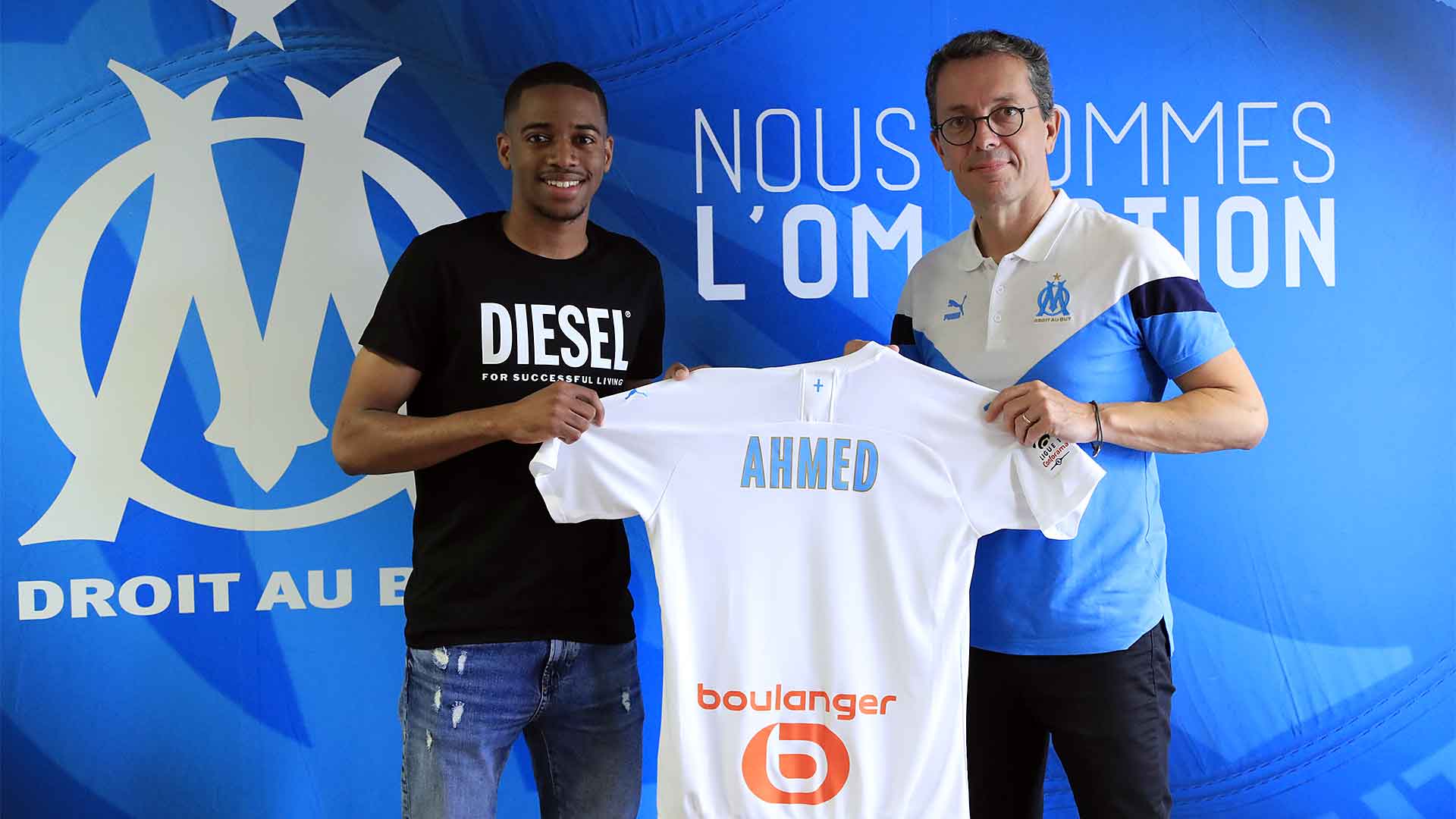 Nassim Ahmed, OM : premier contrat professionnel pour Nassim Ahmed, Comoros Football 269 | Portail du football des Comores