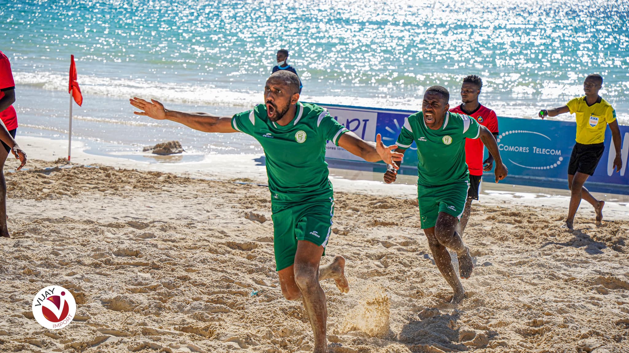 Comores, La liste des Comores contre la France beach soccer, Comoros Football 269 | Portail du football des Comores