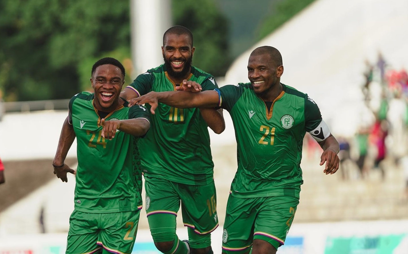 Comores, Classement FIFA | Les Comores gagnent trois places, Comoros Football 269 | Portail du football des Comores