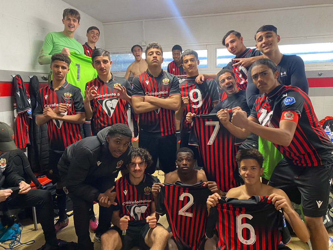 U17 | L'OGC Nice rejoint les playoffs du championnat national U17