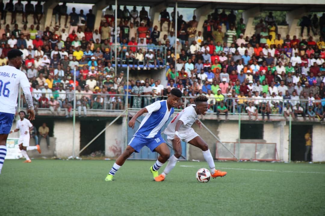 Youssouf Mzembaba sous les couleurs du Djabal FC en Phase Nationale de la Coupe des Comores