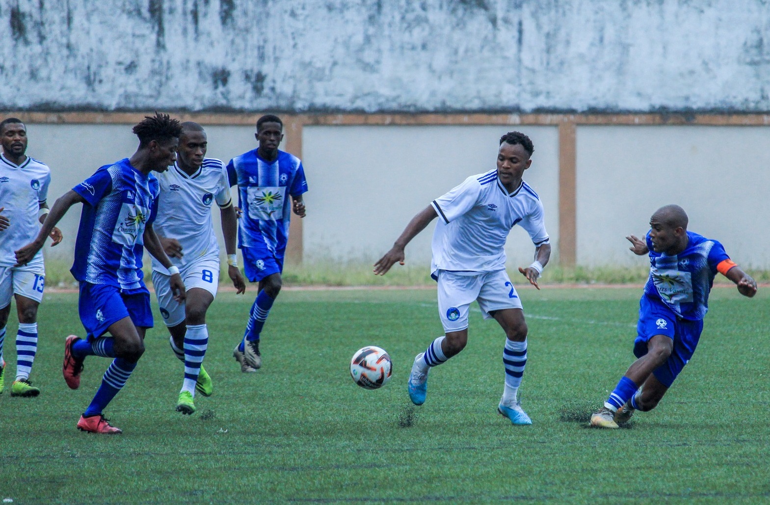 Rencontre entre Fomboni FC et Djabal FC en phase nationale 2023 du championnat des Comores