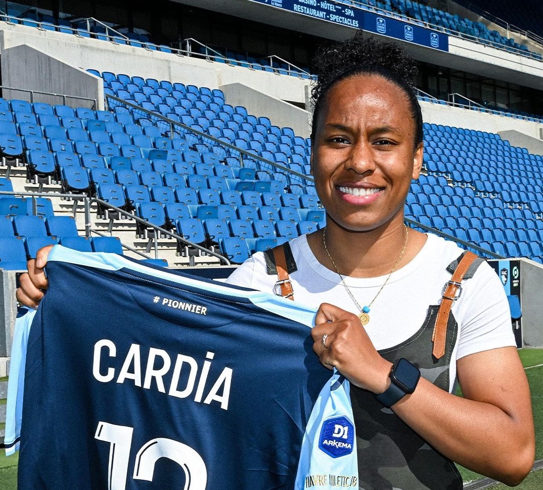 Mickaëlla Cardia signe au Havre AC