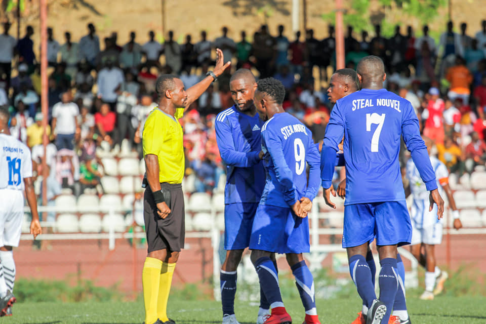 Rencontre entre Steal Nouvel et Fomboni FC à la phase national du championnat des Comores