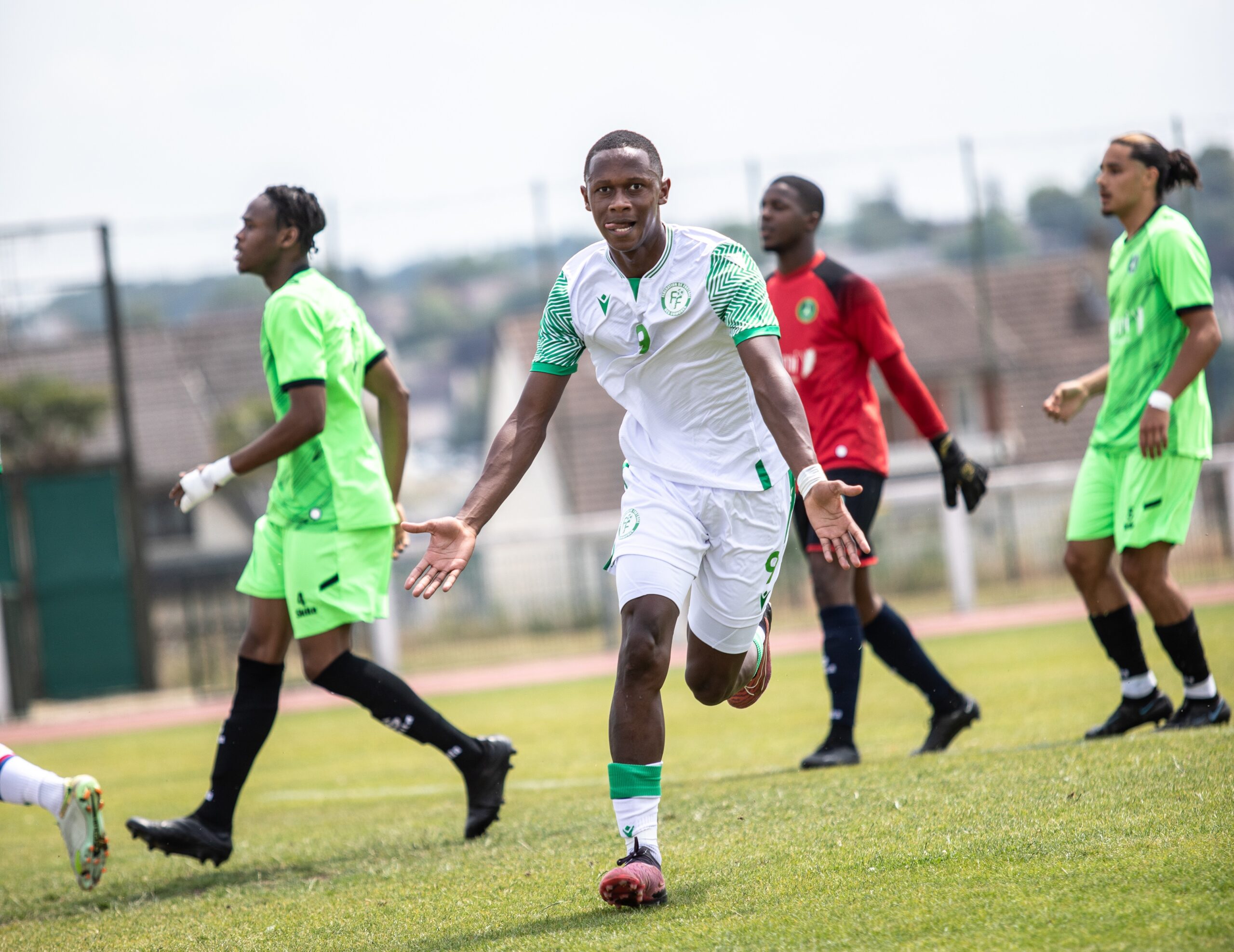 Kayoum Mbamba, buteur avec les Comores U23 face à Paris 13