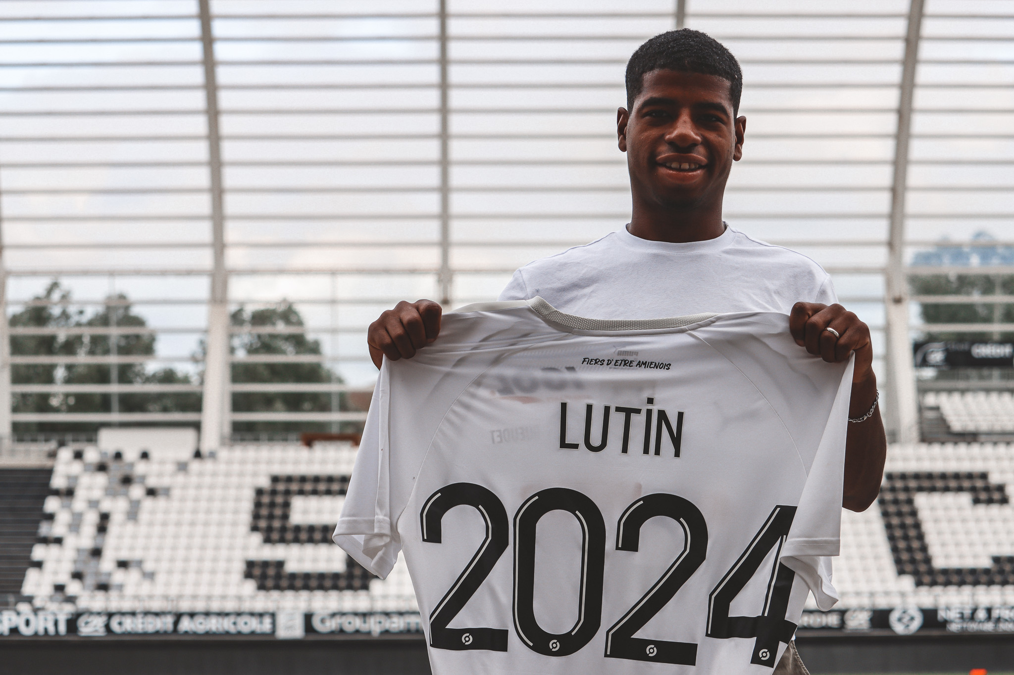 Rayan Lutin signe son premier contrat professionnel avec l'Amiens SC
