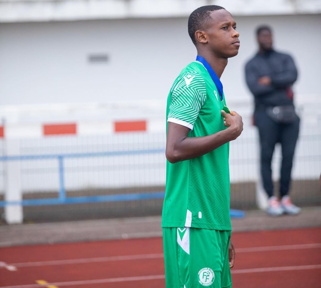 Kayoum Mbamba lors du tournoi amical U23