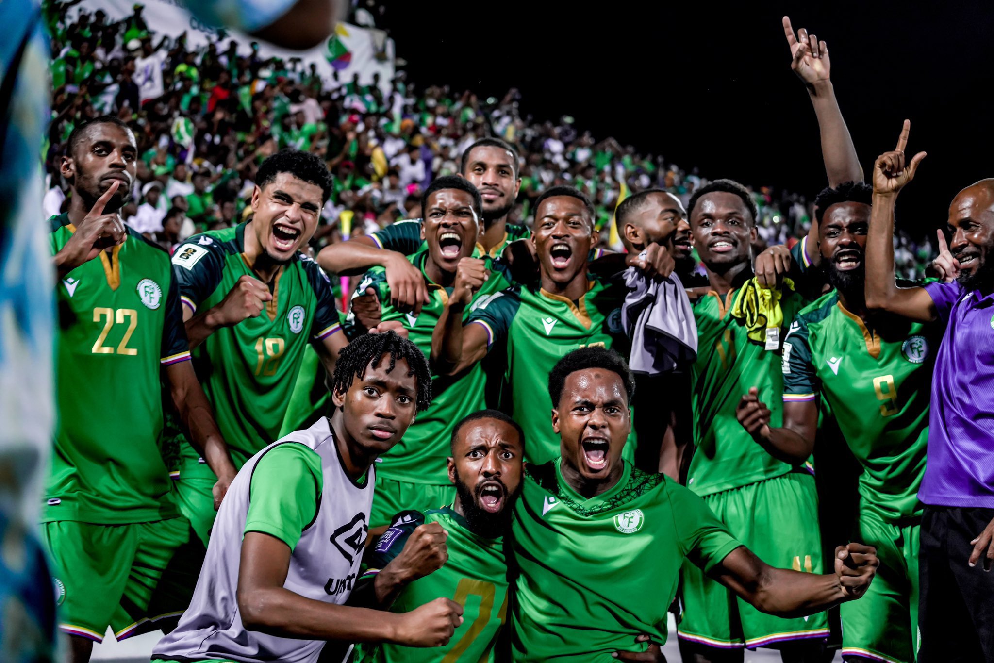 Les Comores s'imposent et gardent la première place du groupe