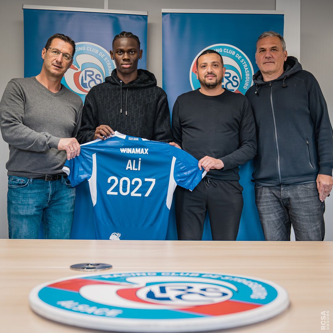 Aboubacar Ali Abdallah signe professionnel avec Strasbourg