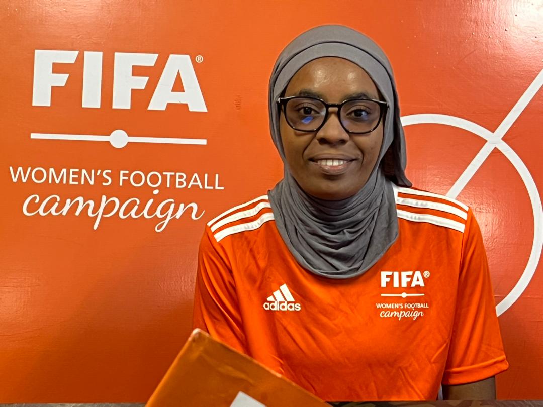 Armel Sylva, chargée du football féminin à la Fédération de Football des Comores