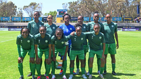 Les Cœlacanthes des Comores au Madibaz Stadium, le 27 octobre 2024 face à l'Angola