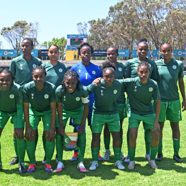 Les Cœlacanthes des Comores au Madibaz Stadium, le 27 octobre 2024 face à l'Angola