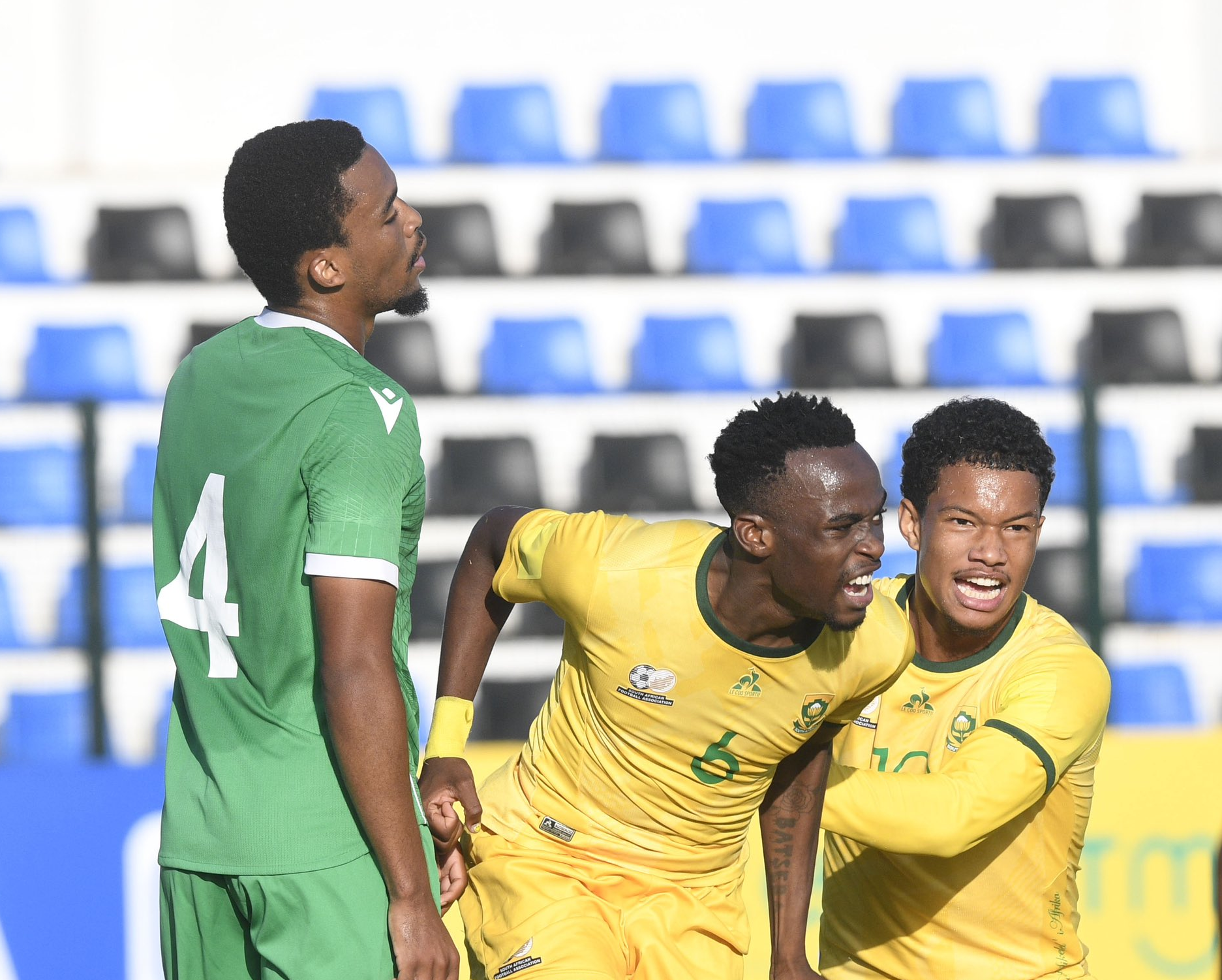 Défaite des Cœlacanthes U20 face aux Amajita d'Afrique du Sud